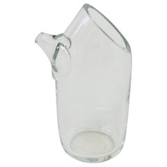 Retro Kosta Clear Swedish Glass Martini Margarita Cocktail Pitcher