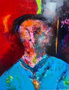 Persona B' par Kostis Georgiou - Peinture à l'huile