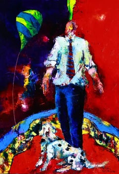 Tempus par Kostis Georgiou - Peinture à l'huile