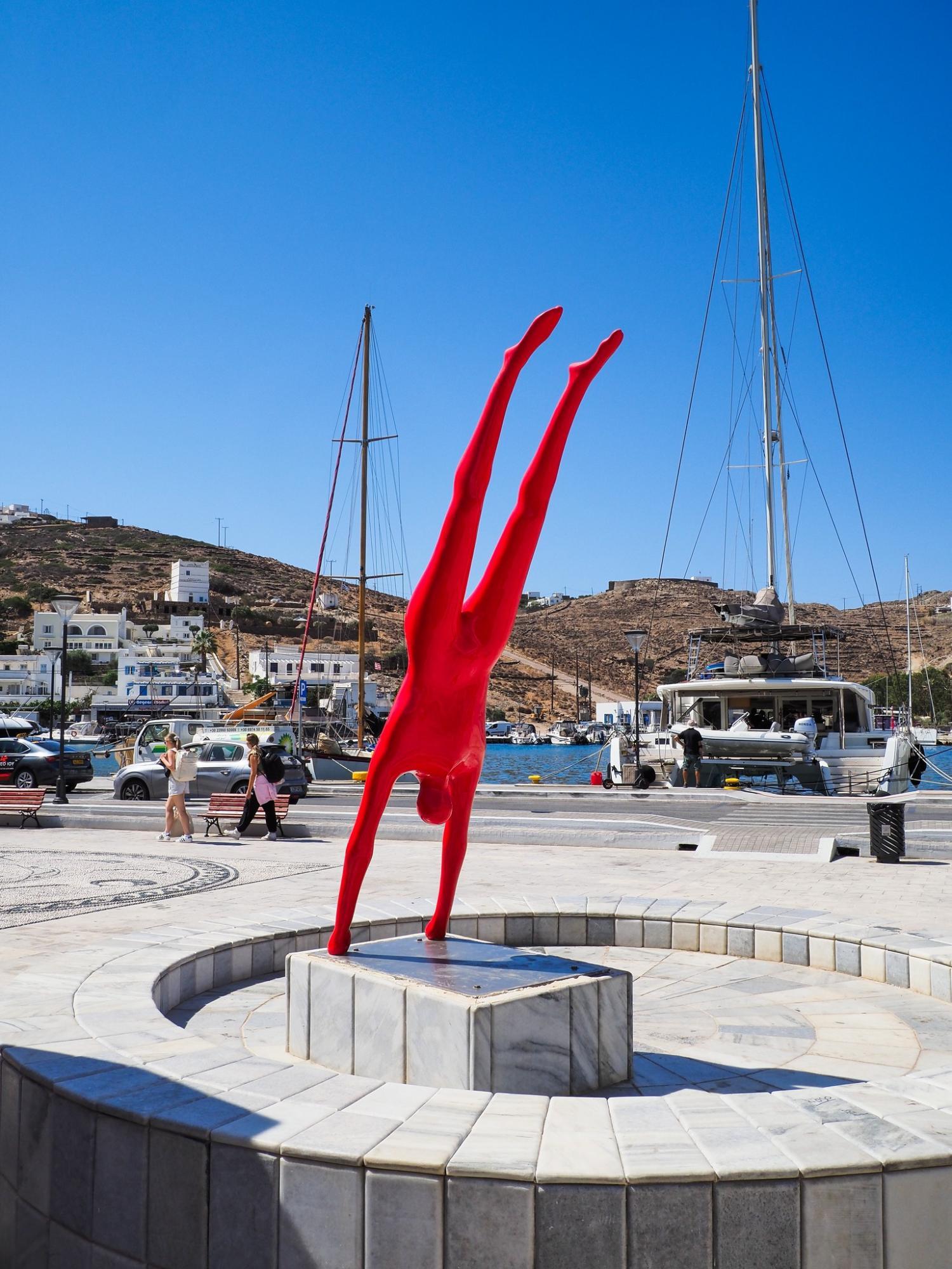 Kostis Georgiou Abstract Sculpture - Diver