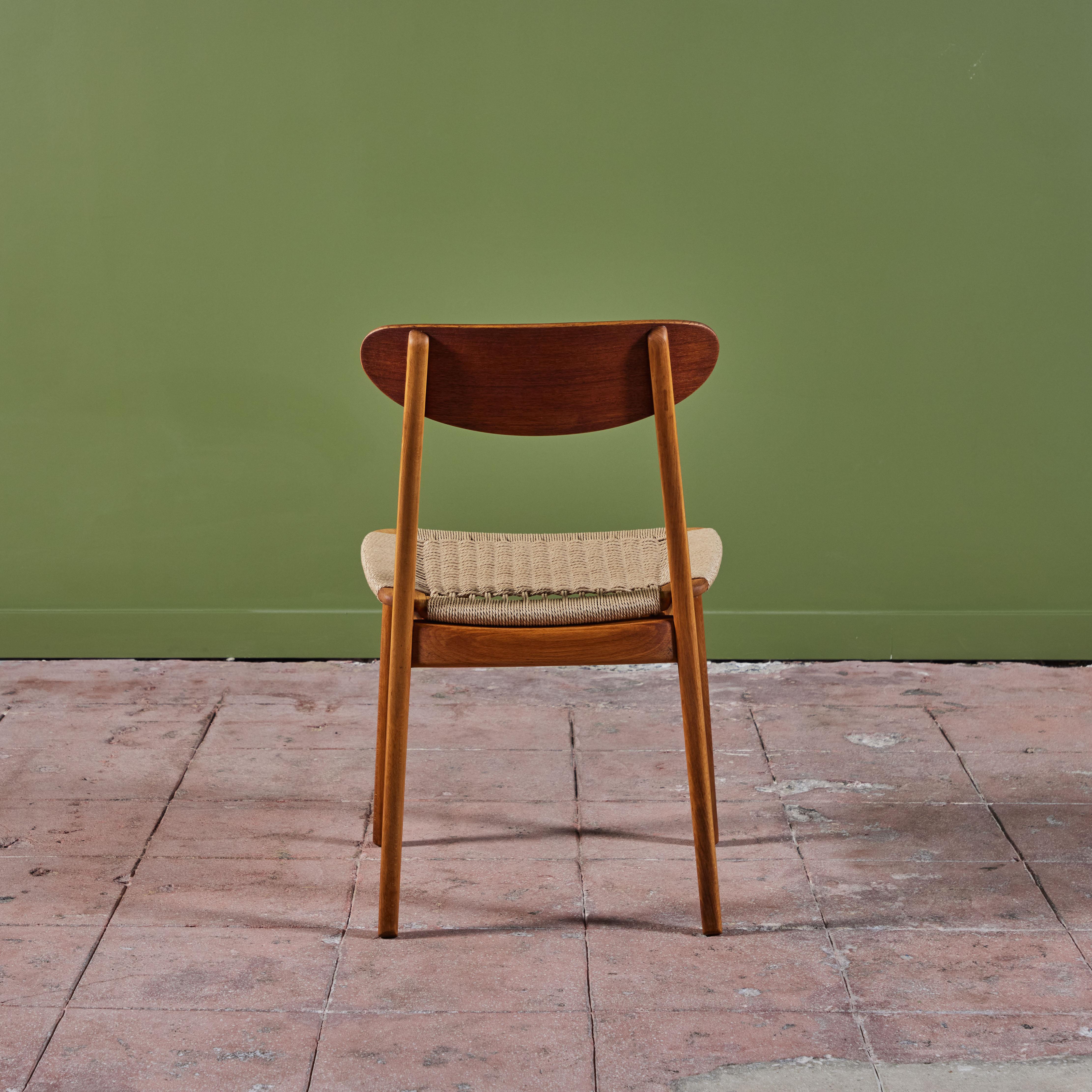Mid-Century Modern Kosuga Woven Side Chair For Sale