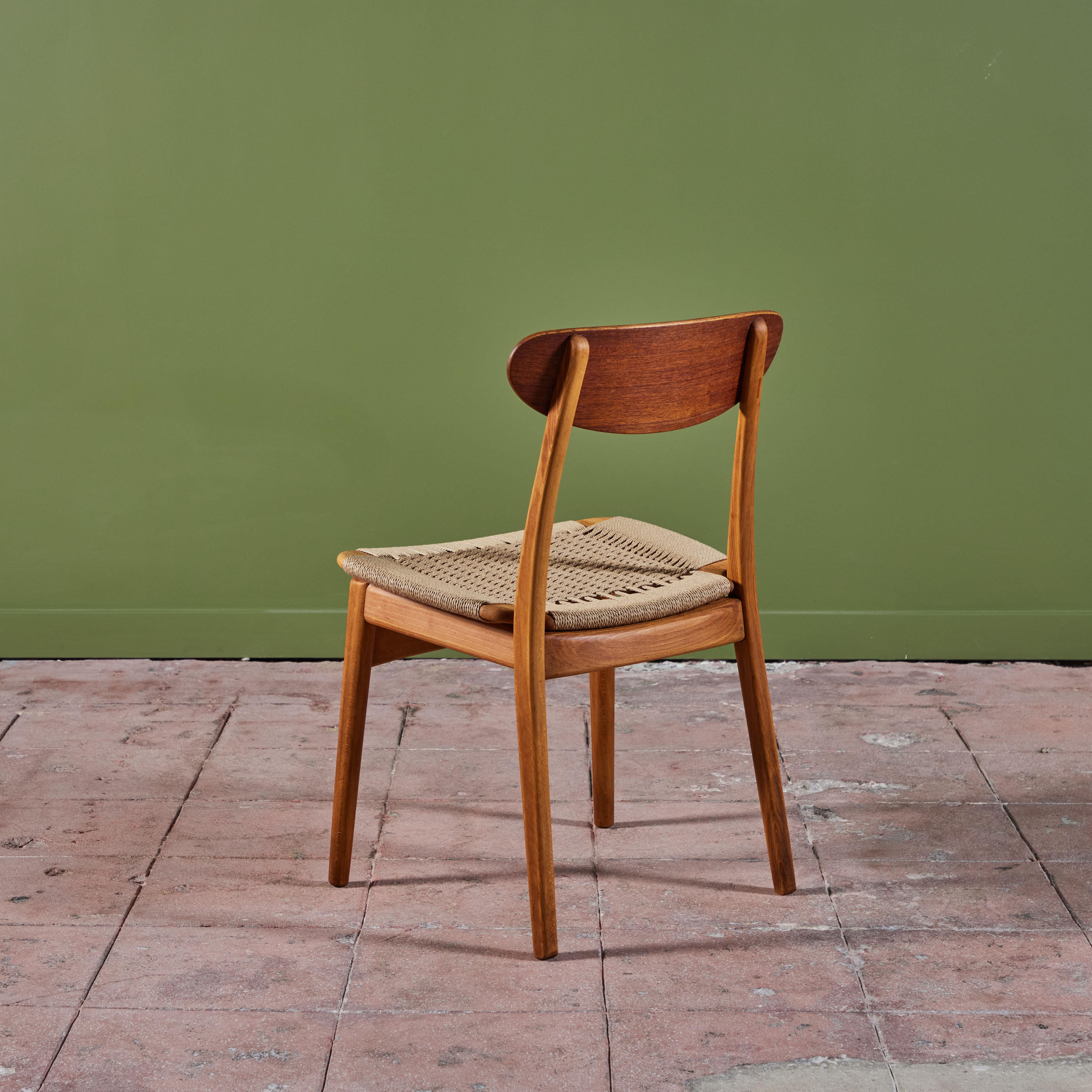 Japanese Kosuga Woven Side Chair For Sale