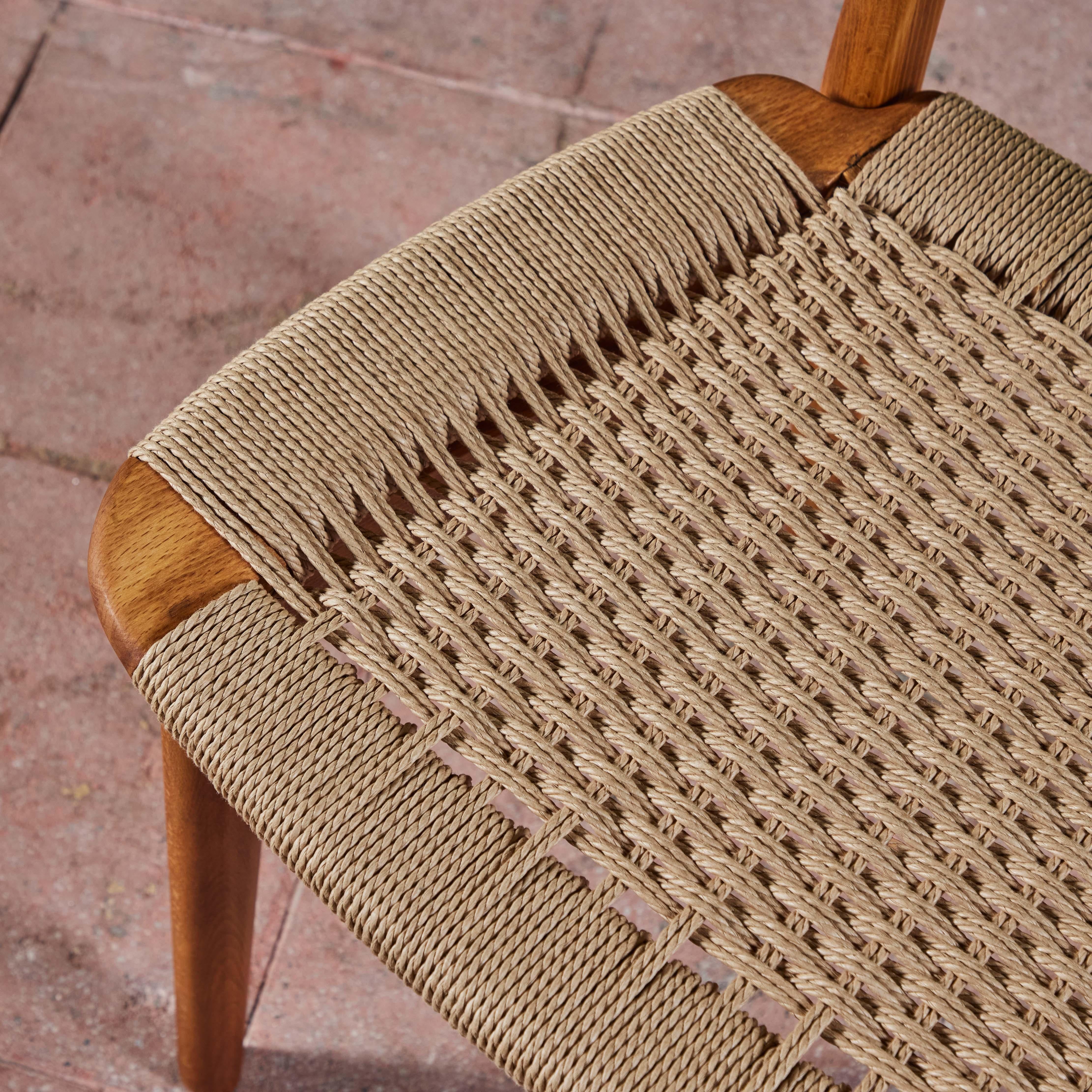 20th Century Kosuga Woven Side Chair For Sale