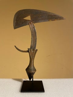 Kota Bird Head Ceremonial Throwing Knife