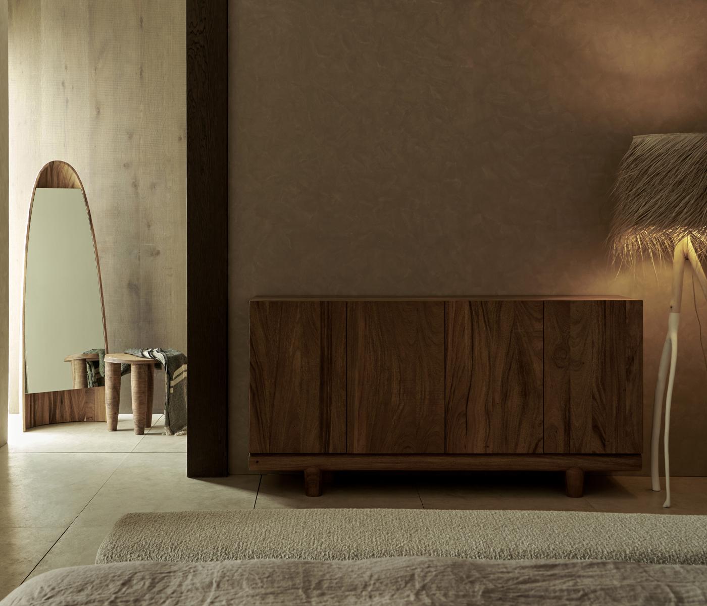 Chinese Kota Credenza by DAaZ For Sale