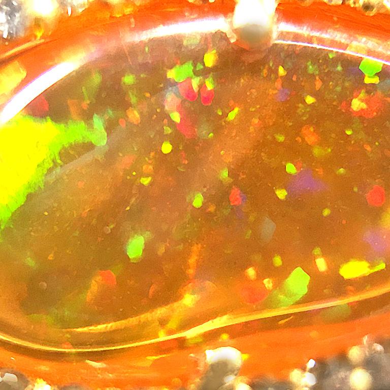 yellow fire opal