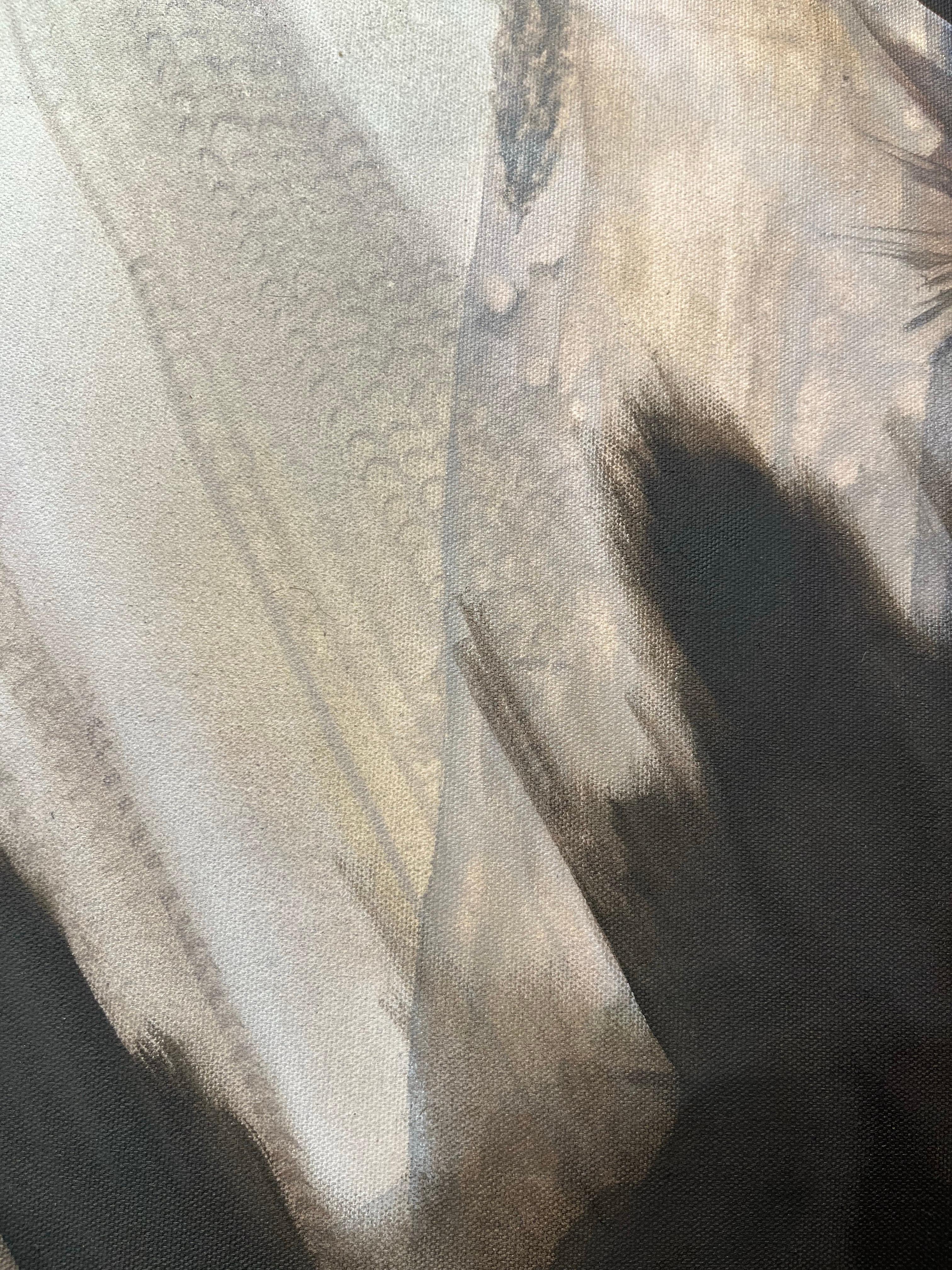 Zeitgenössische Öl-auf-Leinwand-Malerei zwischen Abstraktion und Figuration im Angebot 2