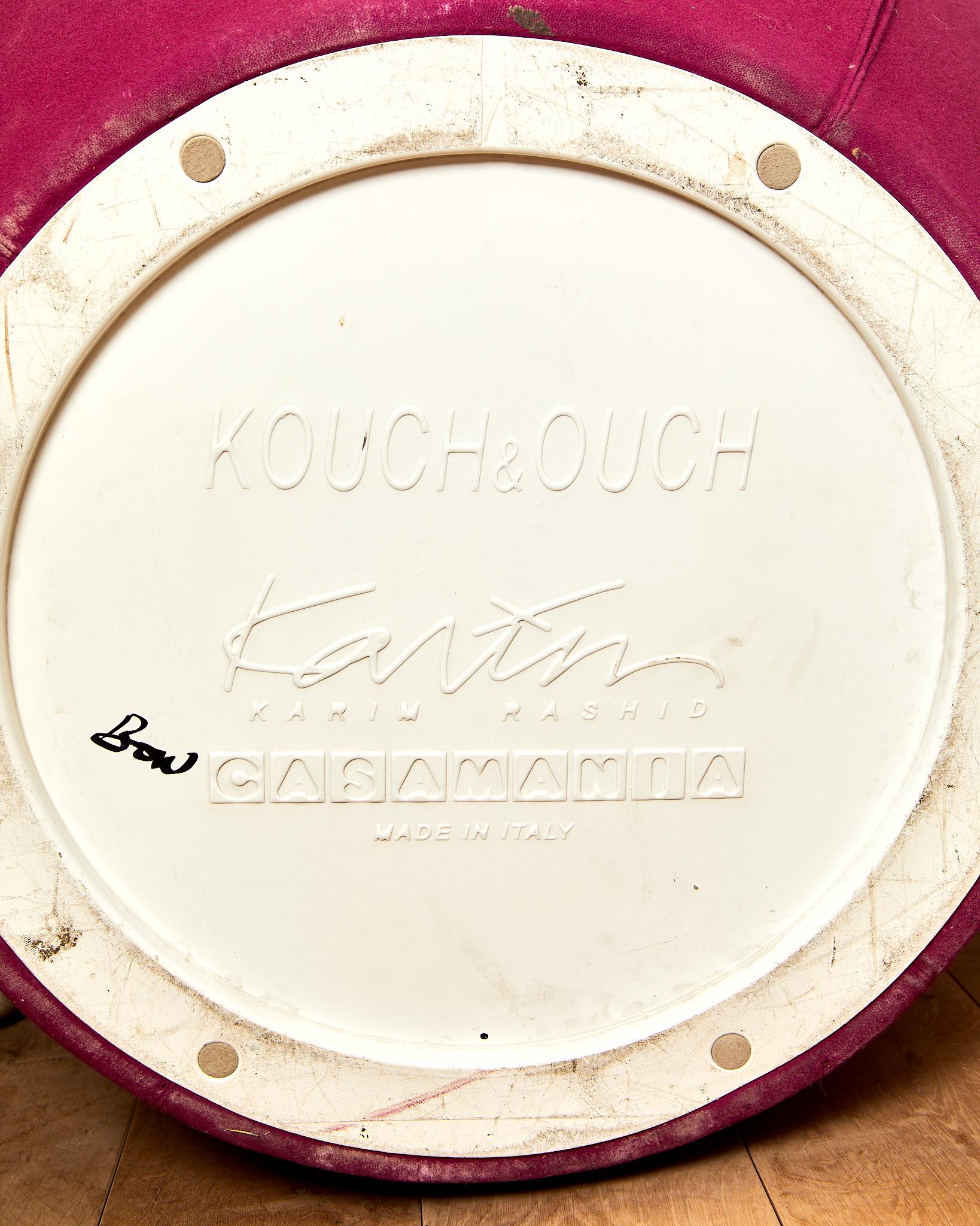 KOUCH AND OUCH, Karim Rashid, CASAMANIA, Paire de fauteuils. en vente 4
