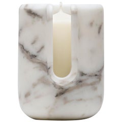 Kouki Candleholder White by Nendo for Editions Milano