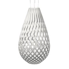 Koura 200 Pendelleuchte aus beidseitig lackiertem Bambus-Sperrholz von David Trubridge