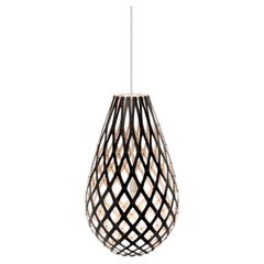 Koura 50 Pendelleuchte aus einseitig lackiertem Bambus-Sperrholz von David Trubridge