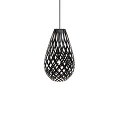 Koura 50 Pendelleuchte aus beidseitig lackiertem Bambus-Sperrholz von David Trubridge