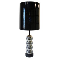 Kovacs Chrome Stacked Ball Table Lamp