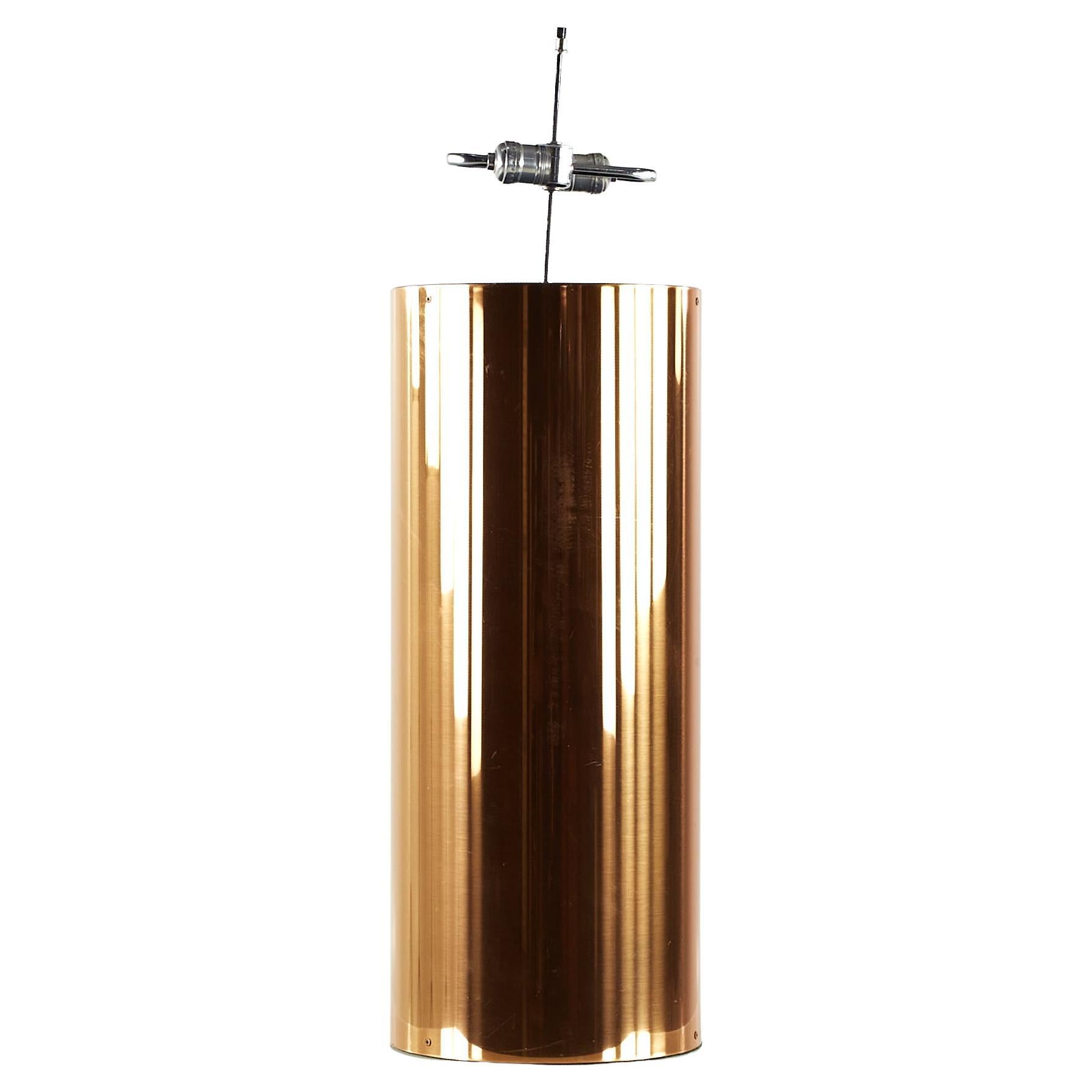 Kovacs Mid Century Copper Large Table Lamp (lampe à poser) en vente