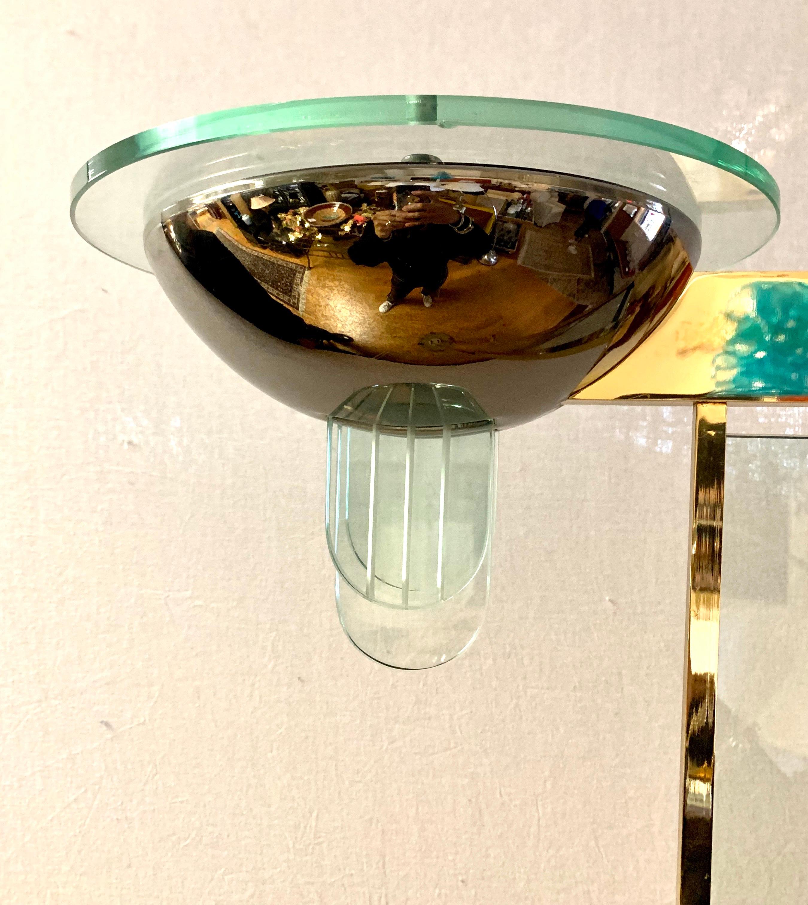 American Kovacs Mid-Century Modern Saturn Floor Lamp by Robert Sonneman