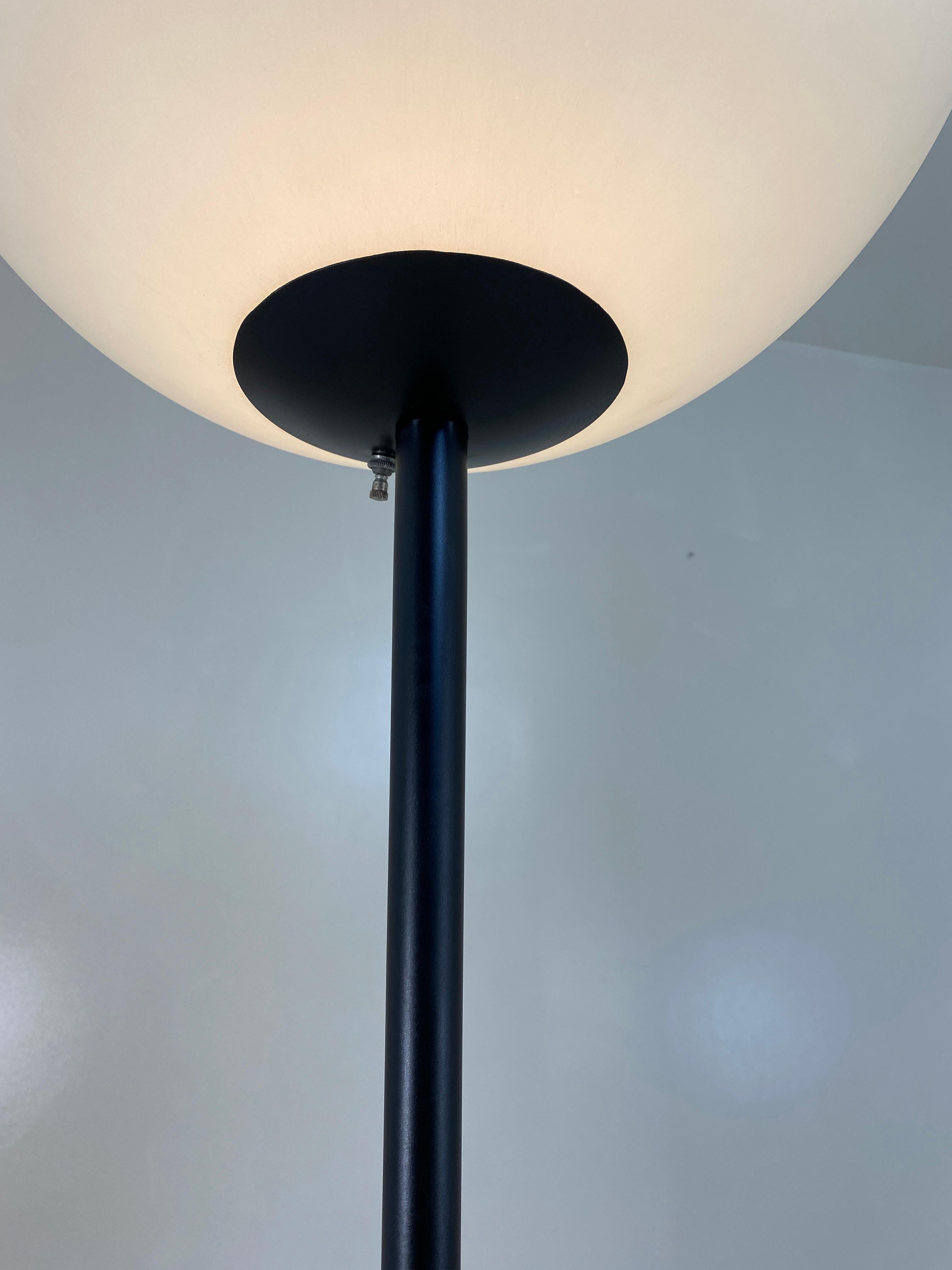 Kovacs Moon Lollipop Floor Lamp with Giant Globe In Excellent Condition In South Charleston, WV