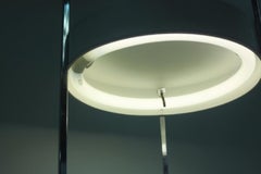 Kovaks Enameled Steel Floor Lamp Shelving & Display Etagere Mid-Century Minimal