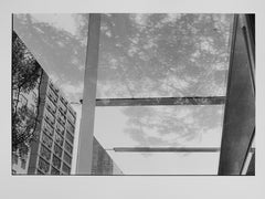 Ohne Titel (0828-22A, Nyc), Original Schwarz-Weiß-Fotografie von NYC, 2014