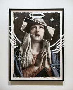 Kozo "Ave Maria" Mixed Media
