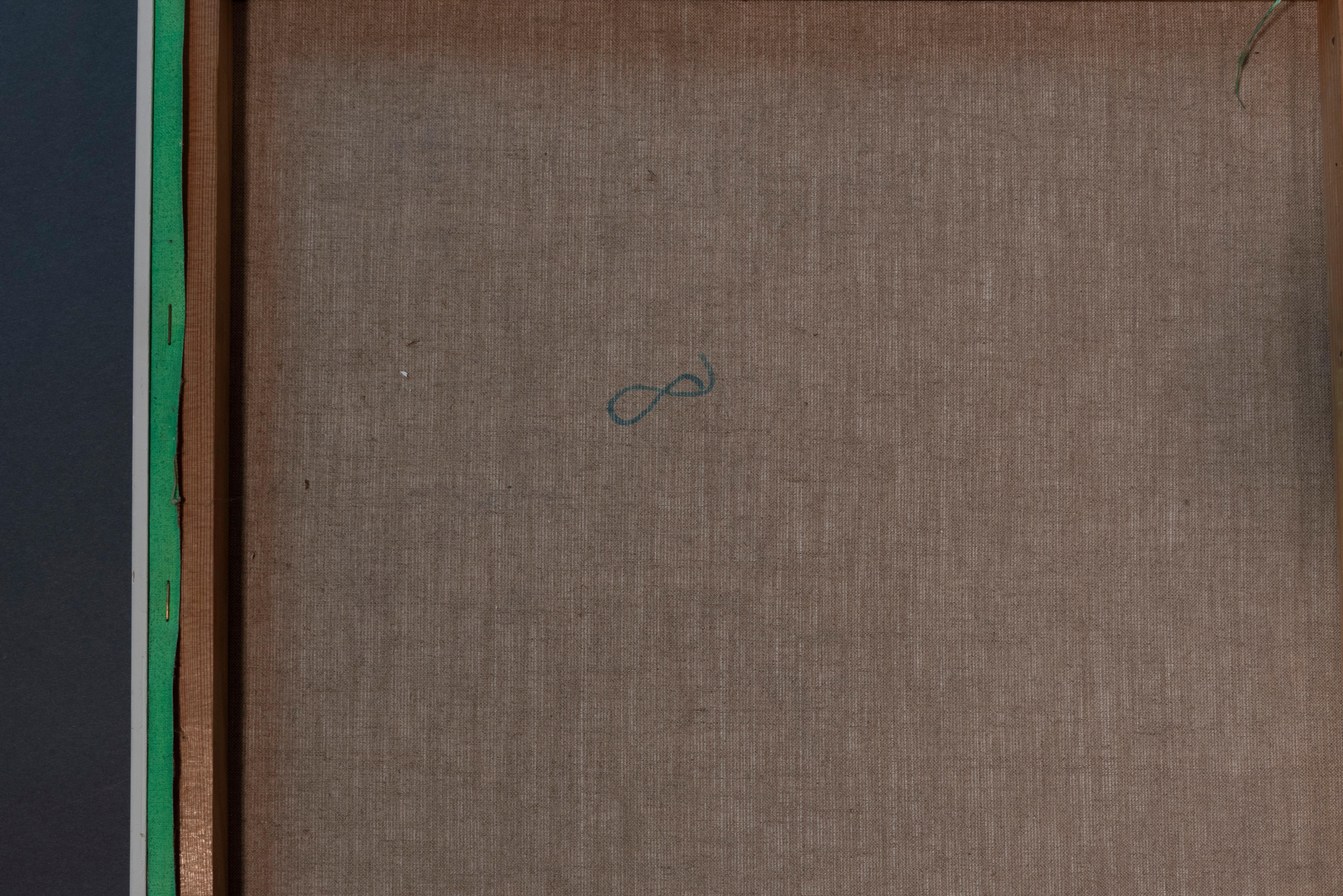 Contemporary Abstract Oriental Signed Painting For Sale 3