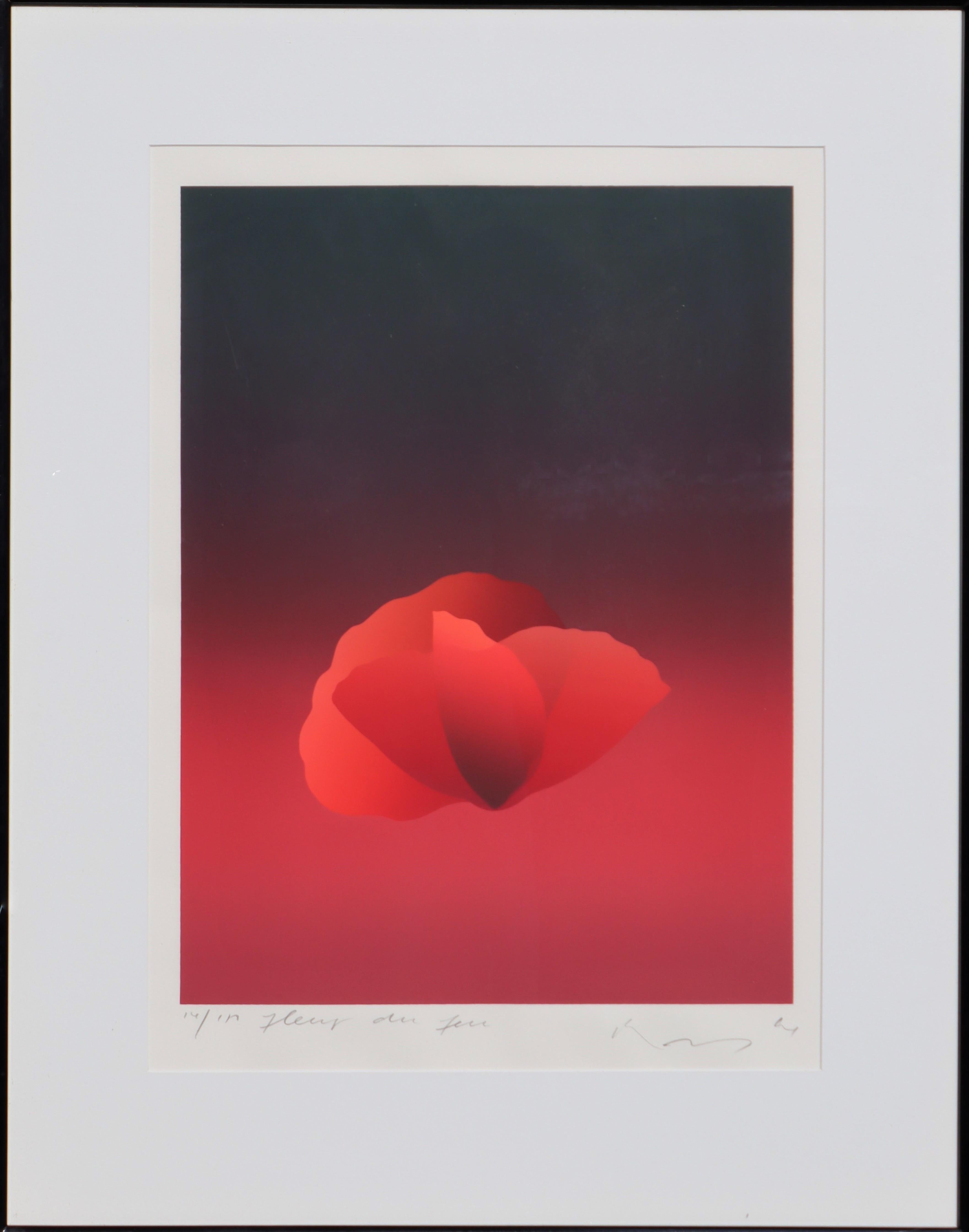 Fleur de Feu - Print by Kozo Inoue