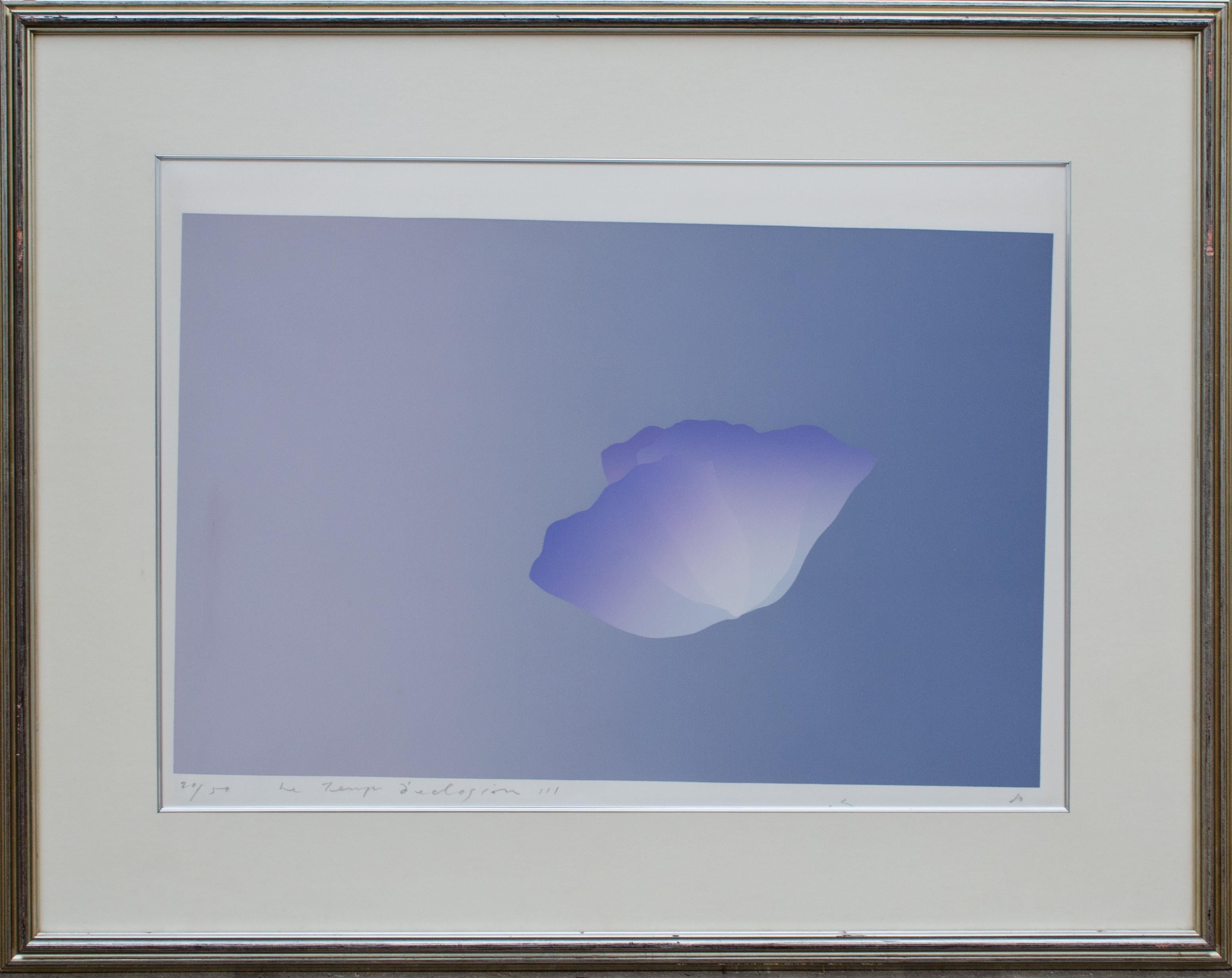 Tre bellissime stampe a pastello di Kozo Inoue, anni '80 in vendita 10