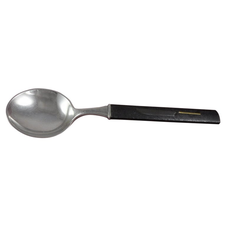 Kozuka by Tiffany and Co Sterling and Bronze Gumbo Soup Spoon with