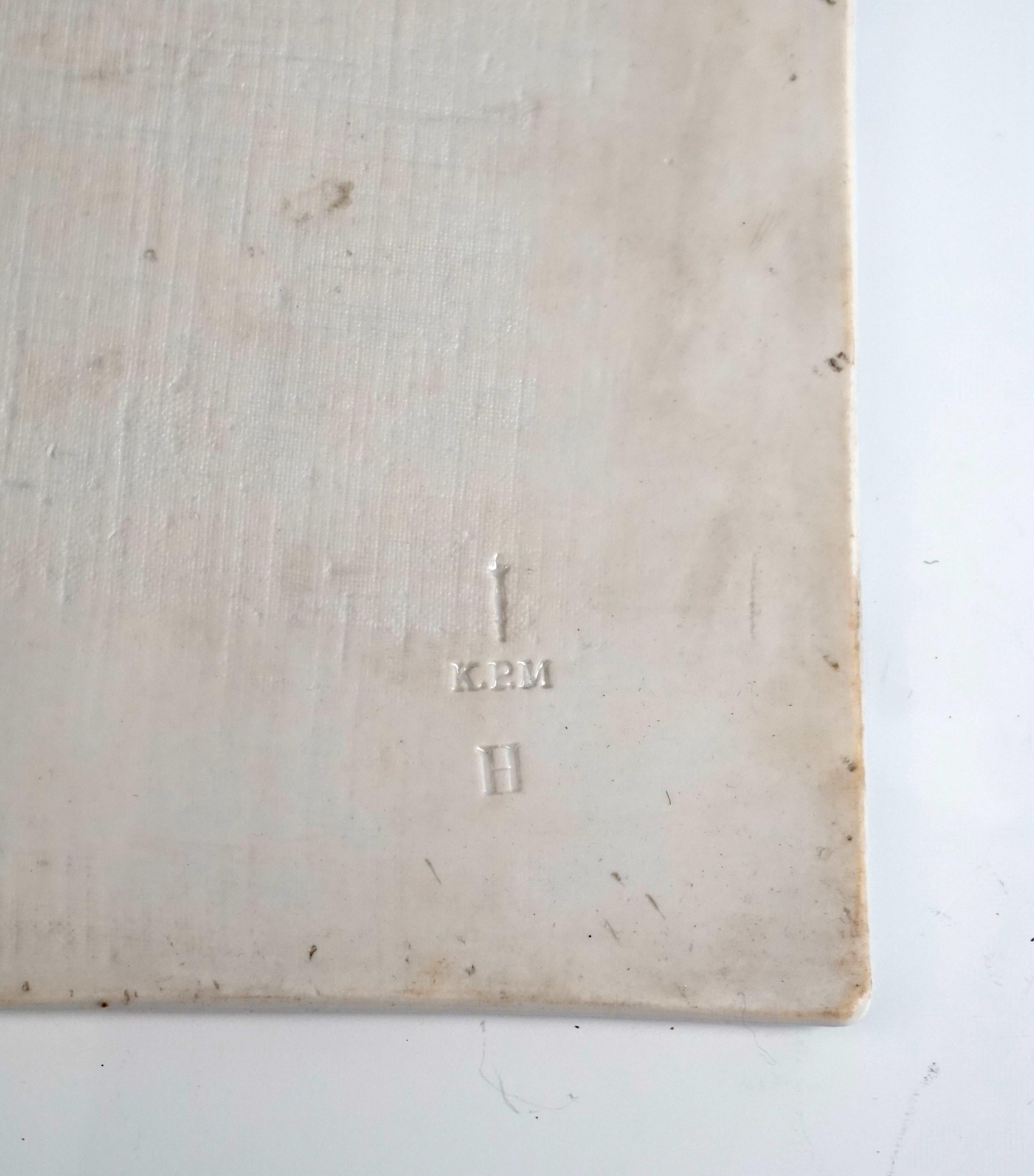 KPM Berlin Porcelain Plaque 'The Innocence' after Karl Andreae Germany 3