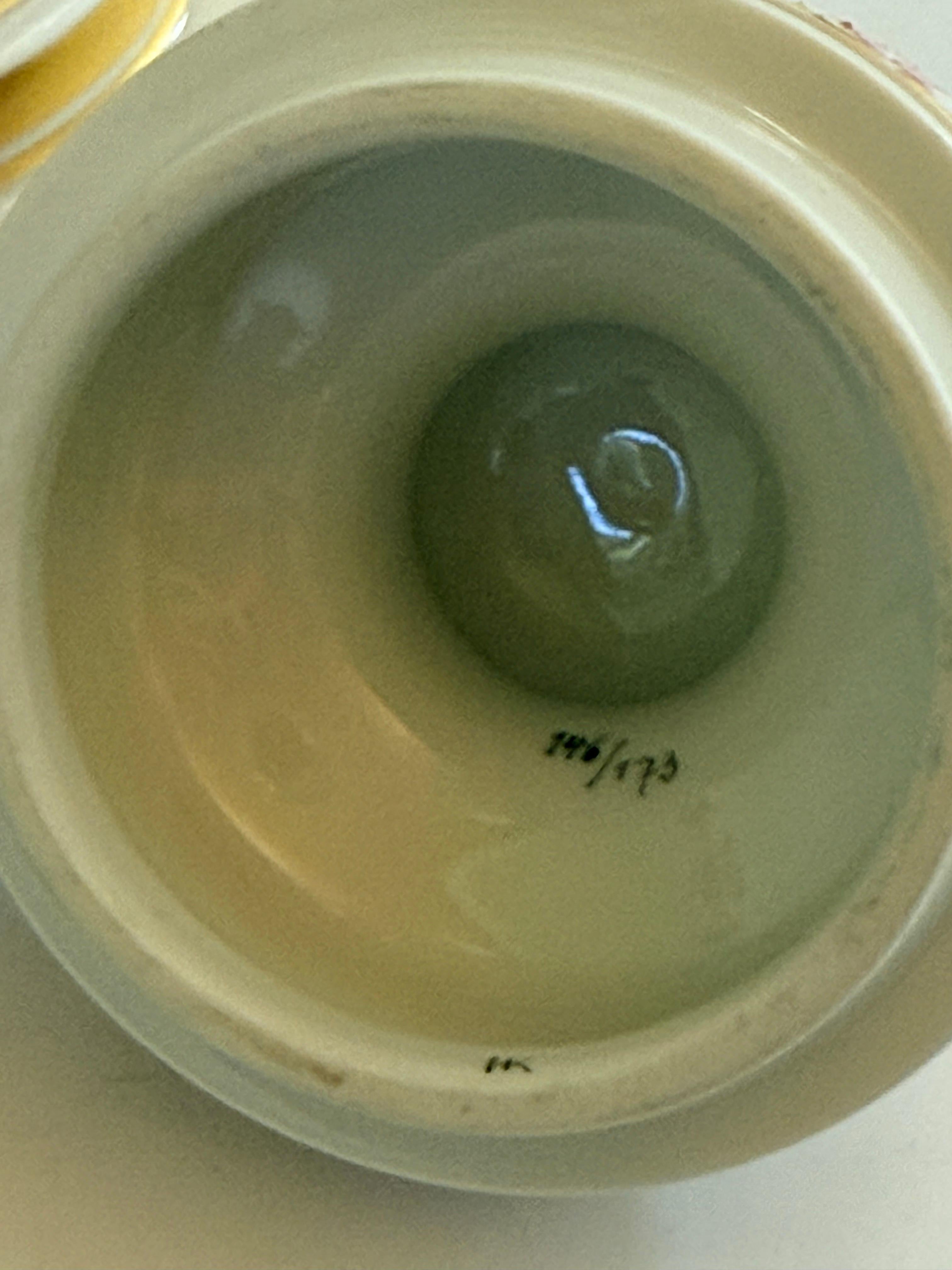KPM Berlin rare hand-painted lidded vase 26 cm (10.2 inches) For Sale 3
