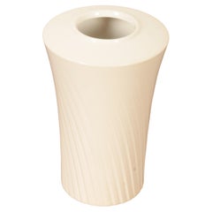 KPM Berlin White Porcelain Vase Narzisse Designed by Siegmund Schütz