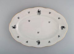 KPM, Copenhagen Porcelain Painting, Rubens Jug and Three Oval Dishes