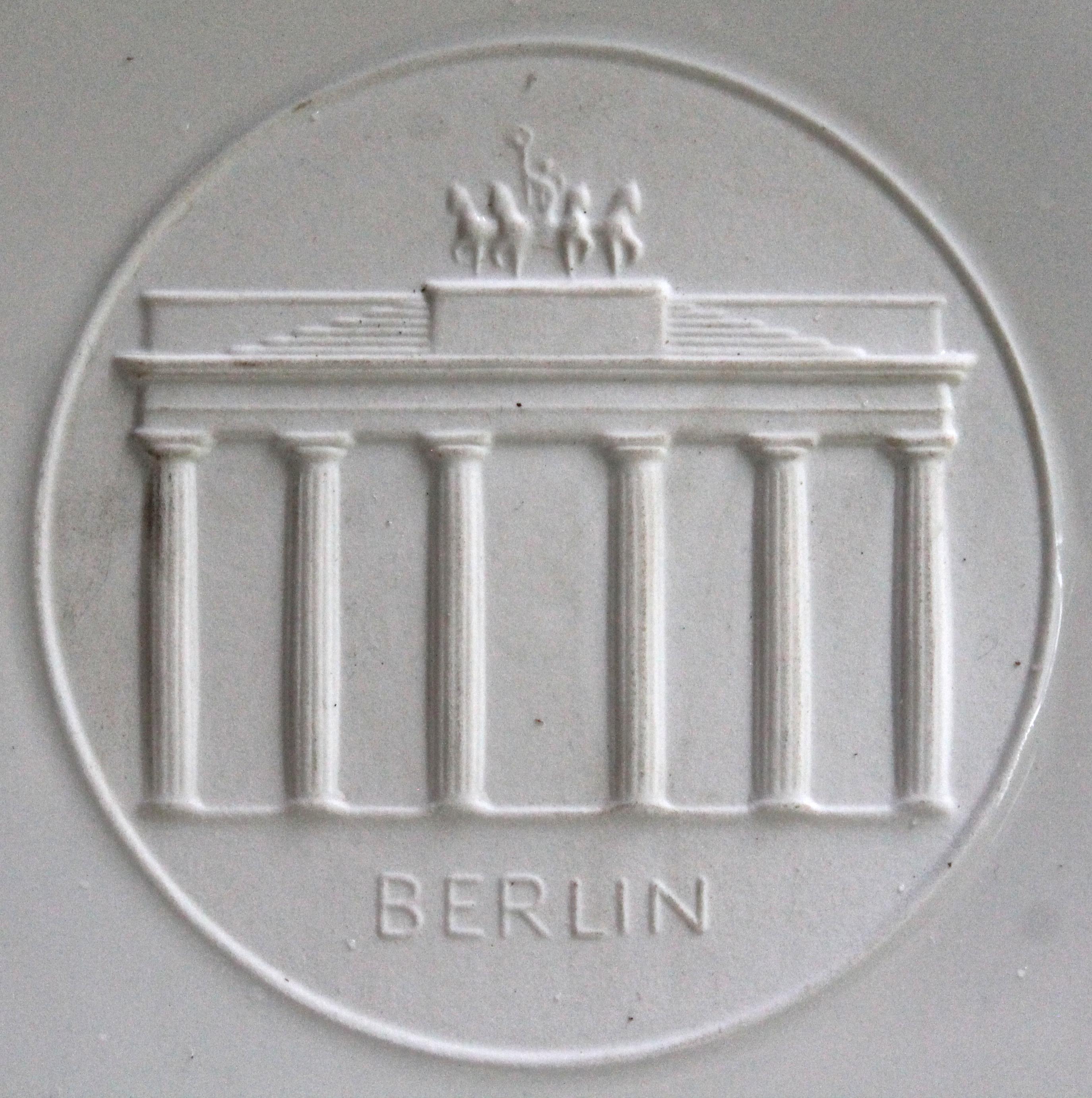 KPM Olympia 1936 Berliner Porzellanteller im Angebot 1