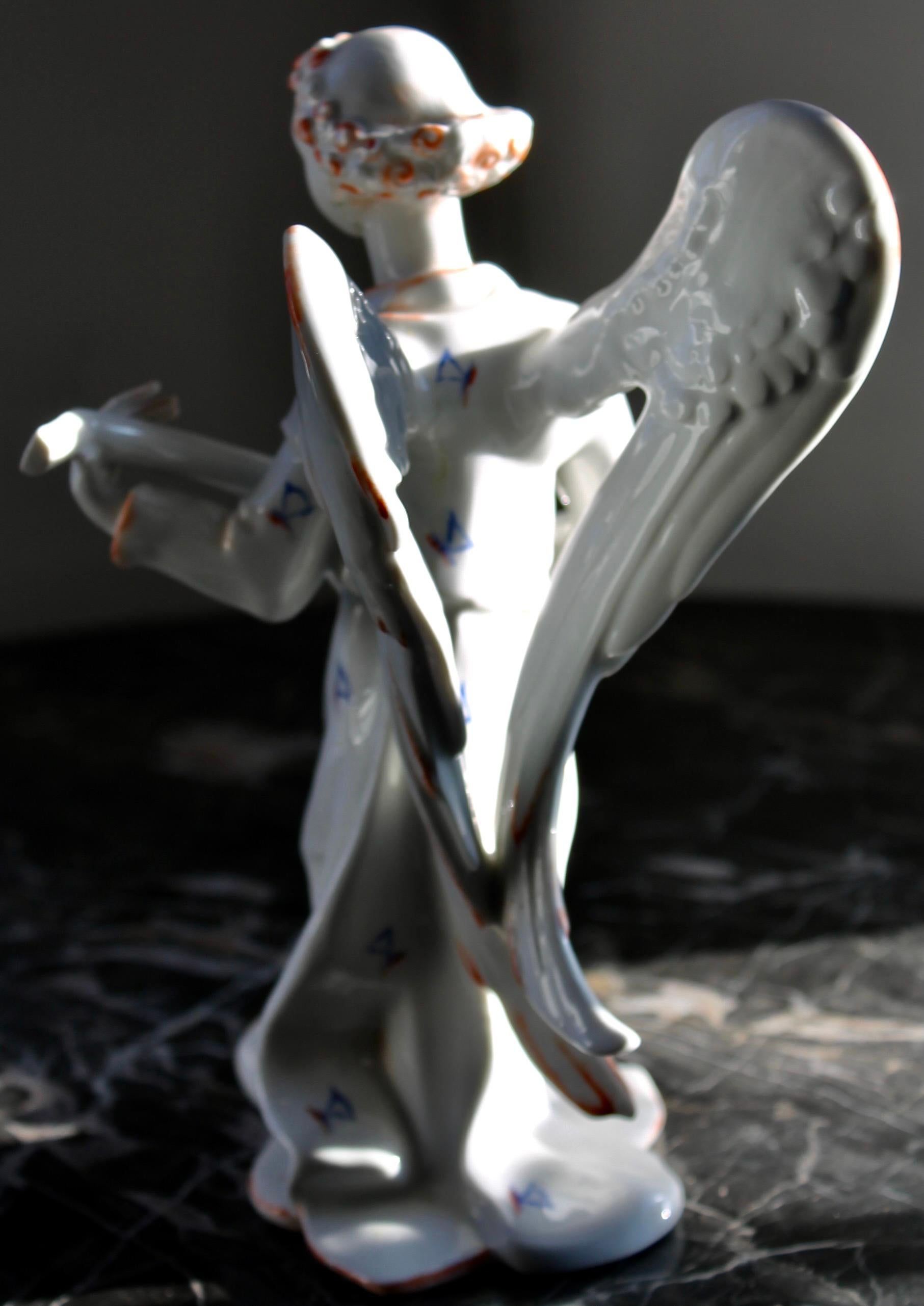 Dipinto a mano Angelo KPM Porcelain