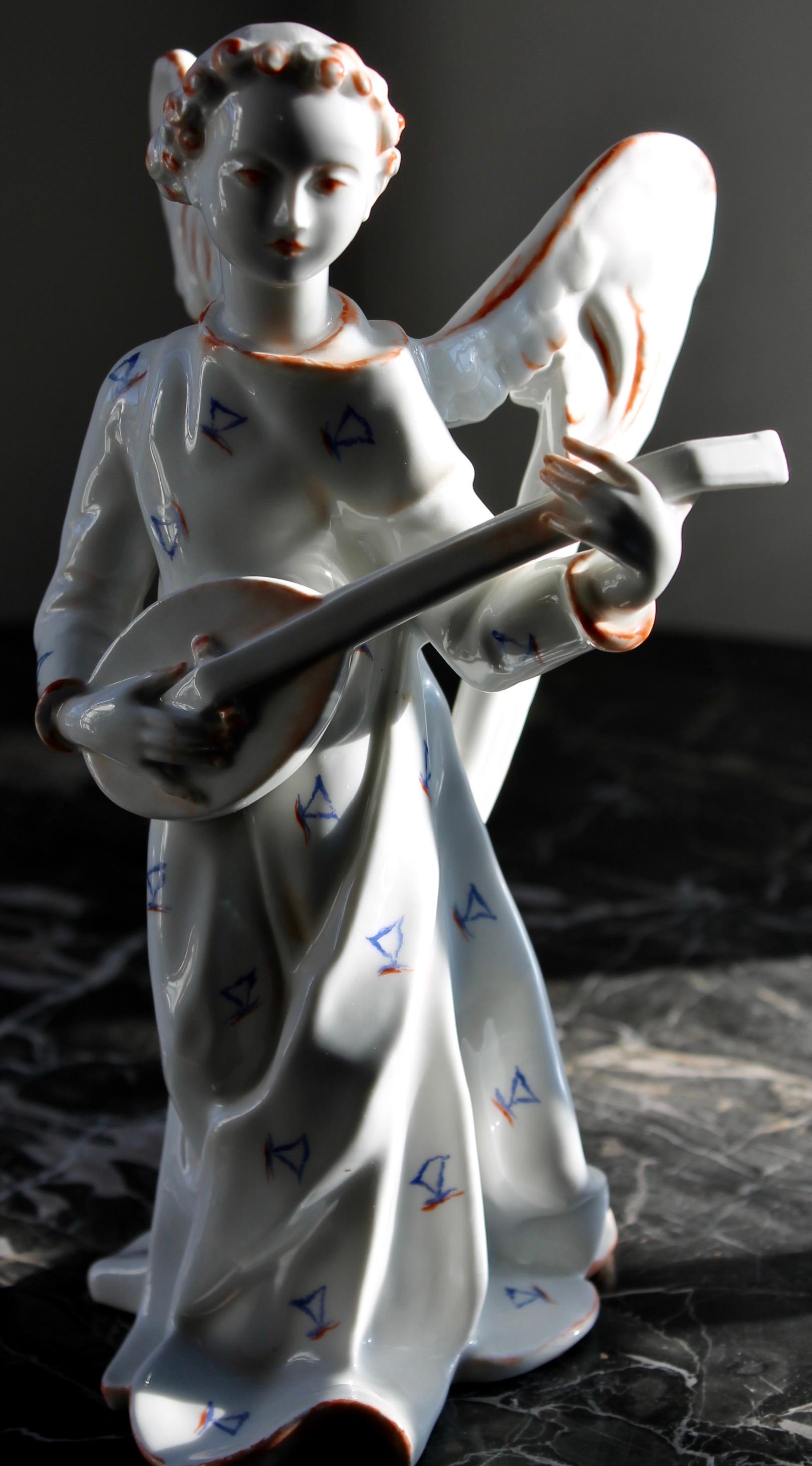 XX secolo Angelo KPM Porcelain