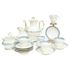 KPM Porcelain Coffee, Tea Service, 19th Century, Germany '1834-1837'