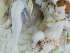 KPM Porcelain Figurine Depicting Orpheus and Eurydice