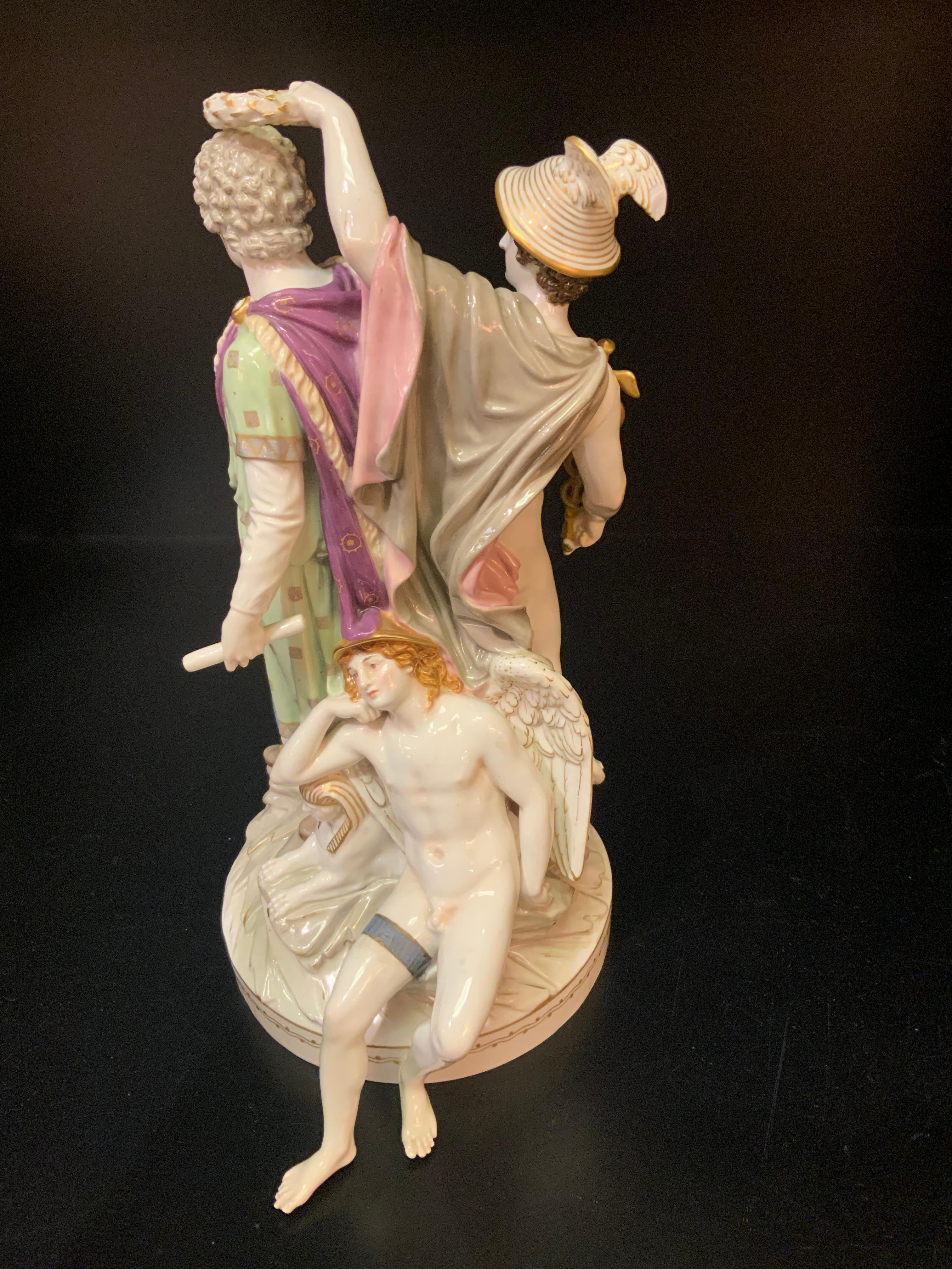 Gruppo di statuette in porcellana KPM dell'incoronazione di Cesare in vendita 4