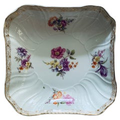 KPM Porcelain Large Octagonal Bowl