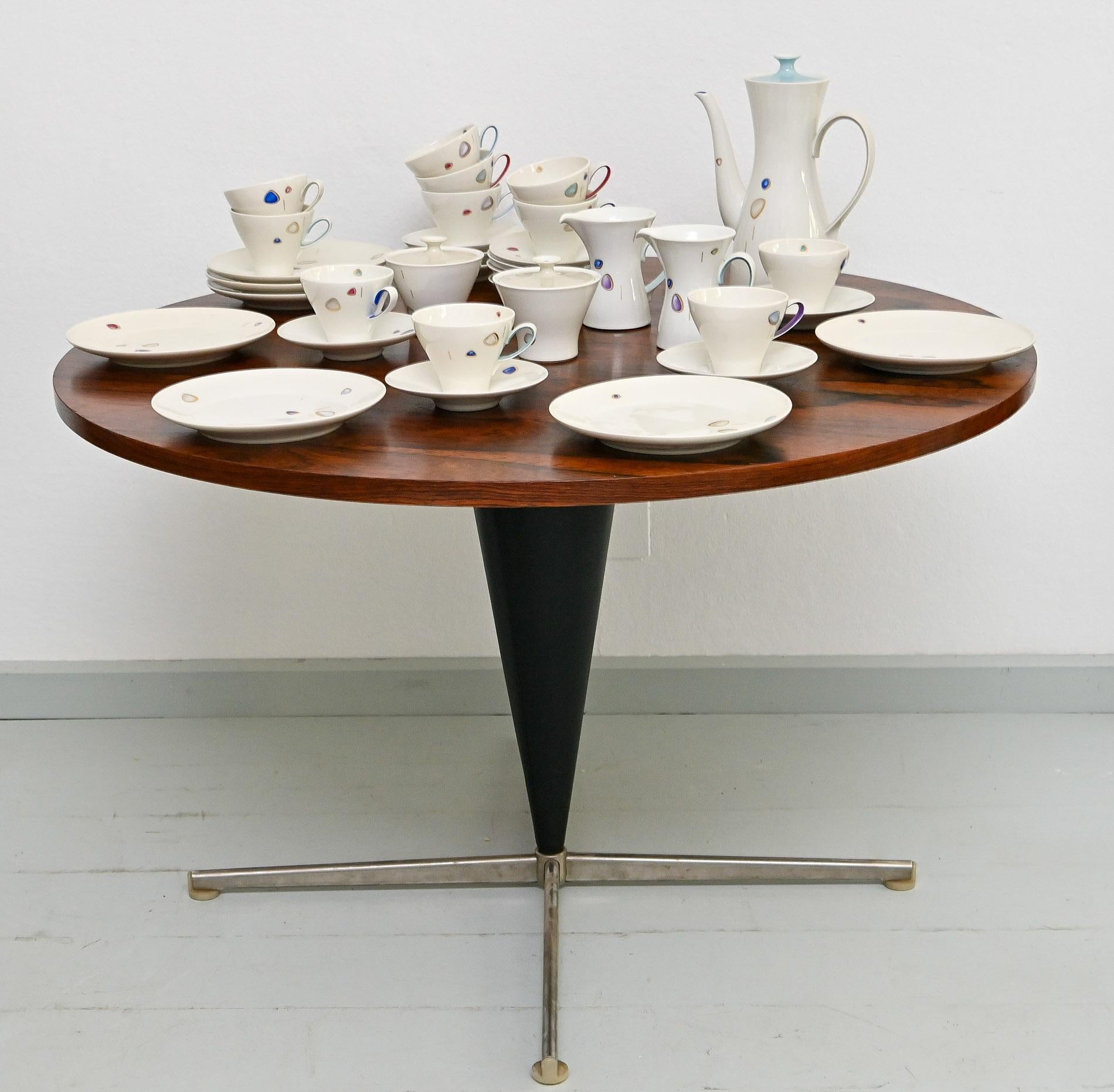 KPM Royal Berlin Design by Griemert Porcelain Coffee Set, Decor by von Unruh For Sale 2
