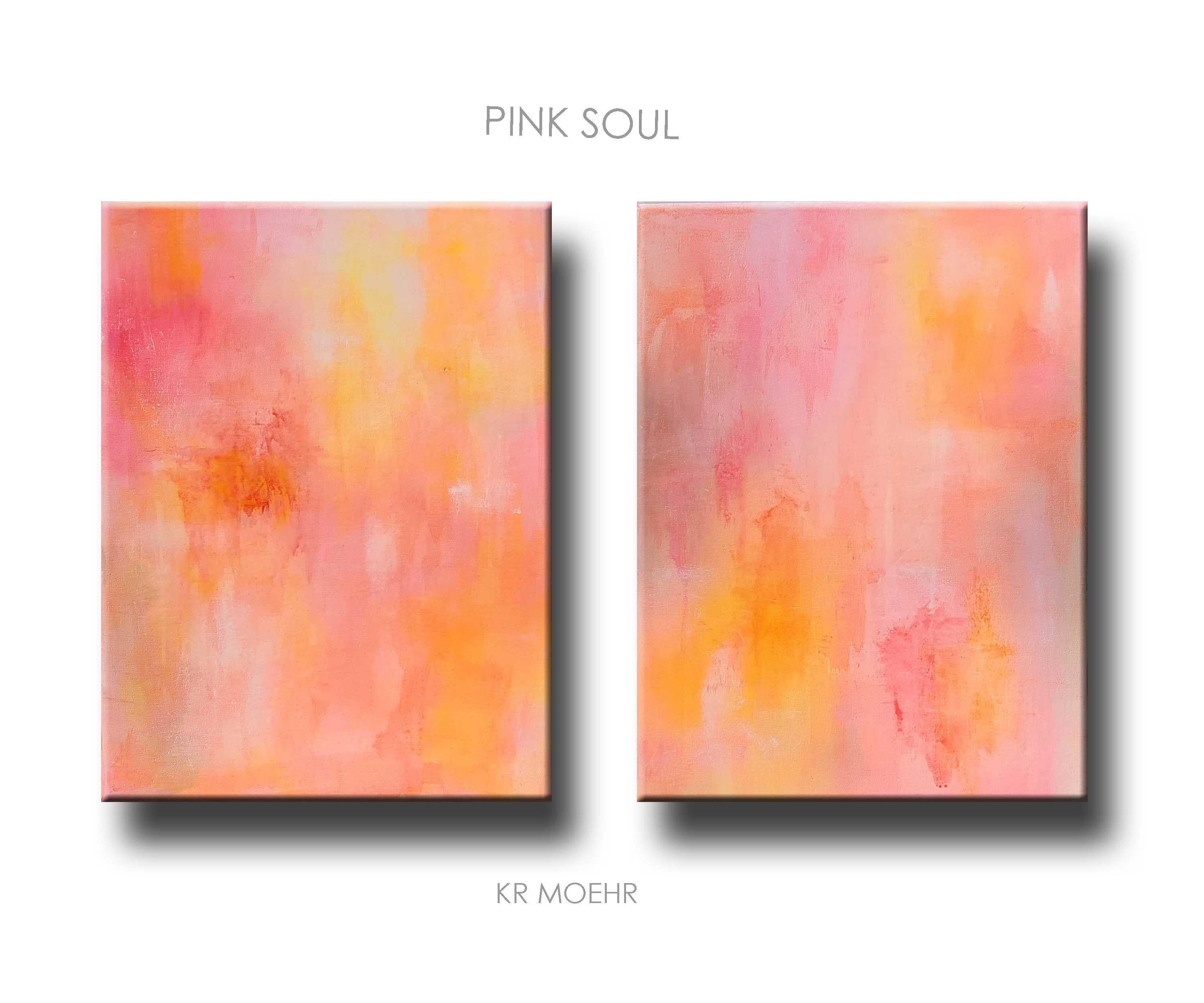 PINK SOUL, Malerei, Acryl auf Leinwand (Abstrakt), Painting, von KR Moehr