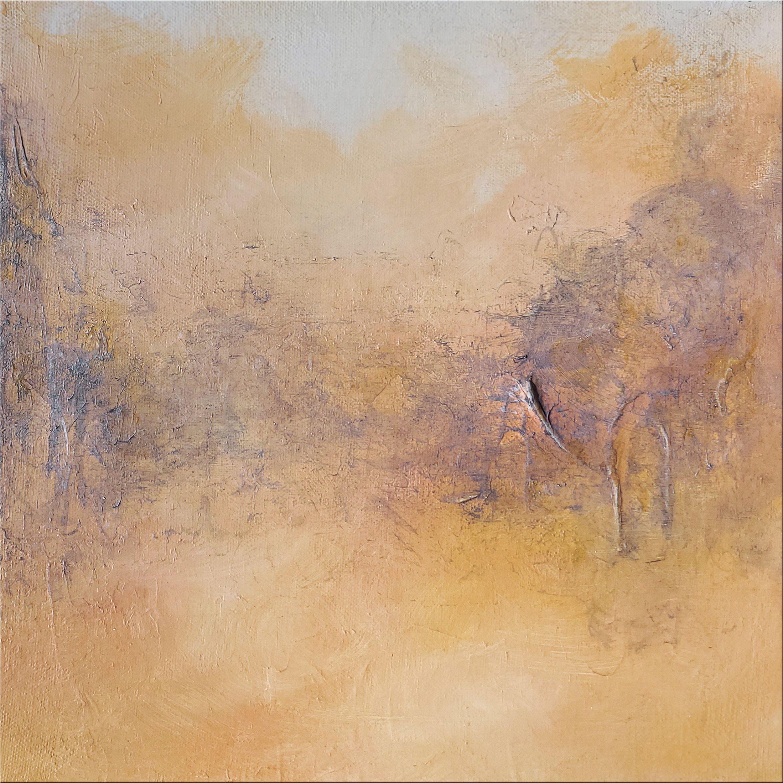 Abstract Painting KR Moehr - Morning abstrait, peinture sur toile