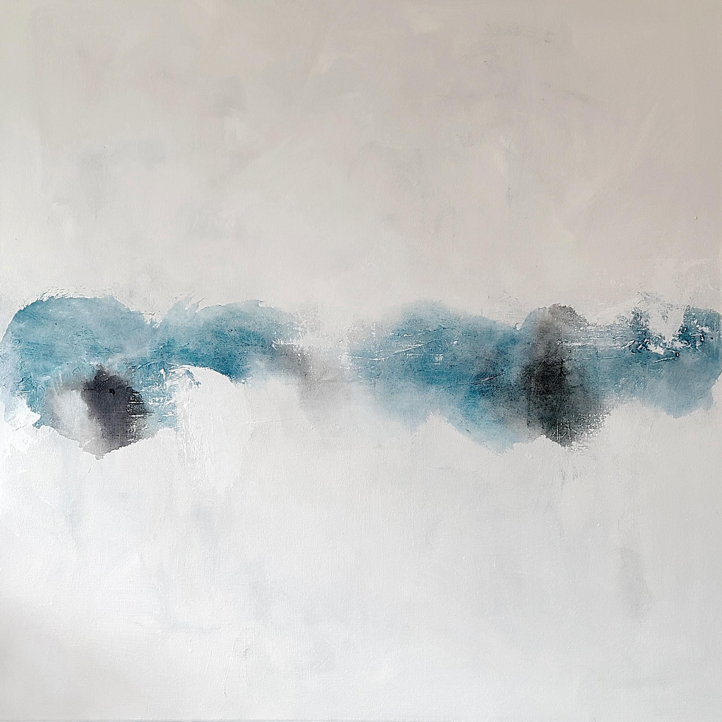Soften My Edges, Original Contemporary Minimalist Abstract Painting, 2022
30" x 30" x 0.5" (HxWxD) Acrylic on Canvas
Hand-signed by the artist in verso.

A simple and minimal large format abstract painting by artist KR Moehr, this work modern