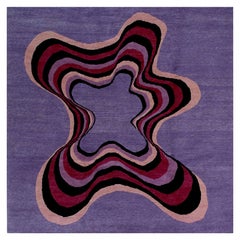 KR4 Woollen Carpet by Karim Rashid for Post Design Collection/Memphis
