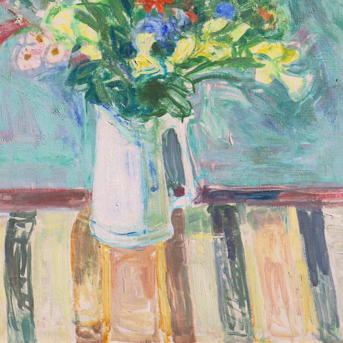 'Spring Flowers in a Milk Jug', Copenhagen Academy of Fine, Charlottenborg For Sale 1