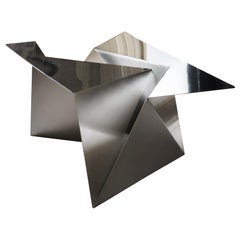 Riluc, Krak Low Table, hand-crafted steel designed in 2016 by Karim Rashid