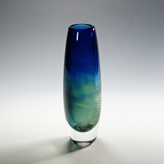 Kraka Vase Designed by Sven Palmquist for Orrefors, Sweden in 1954