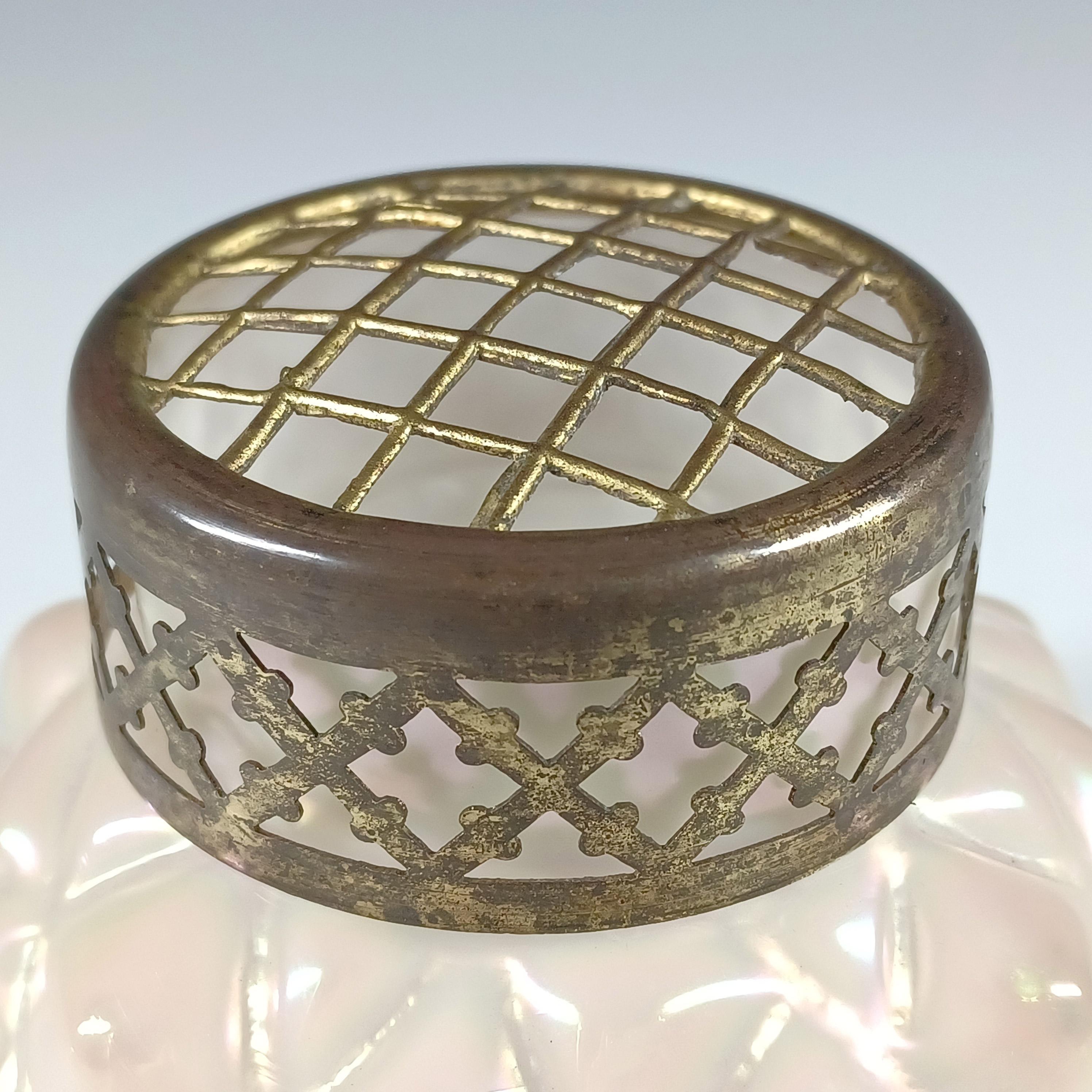 Jarrón de cristal nacarado iridiscente Kralik Art Nouveau 1900 en Bueno estado para la venta en Bolton, GB