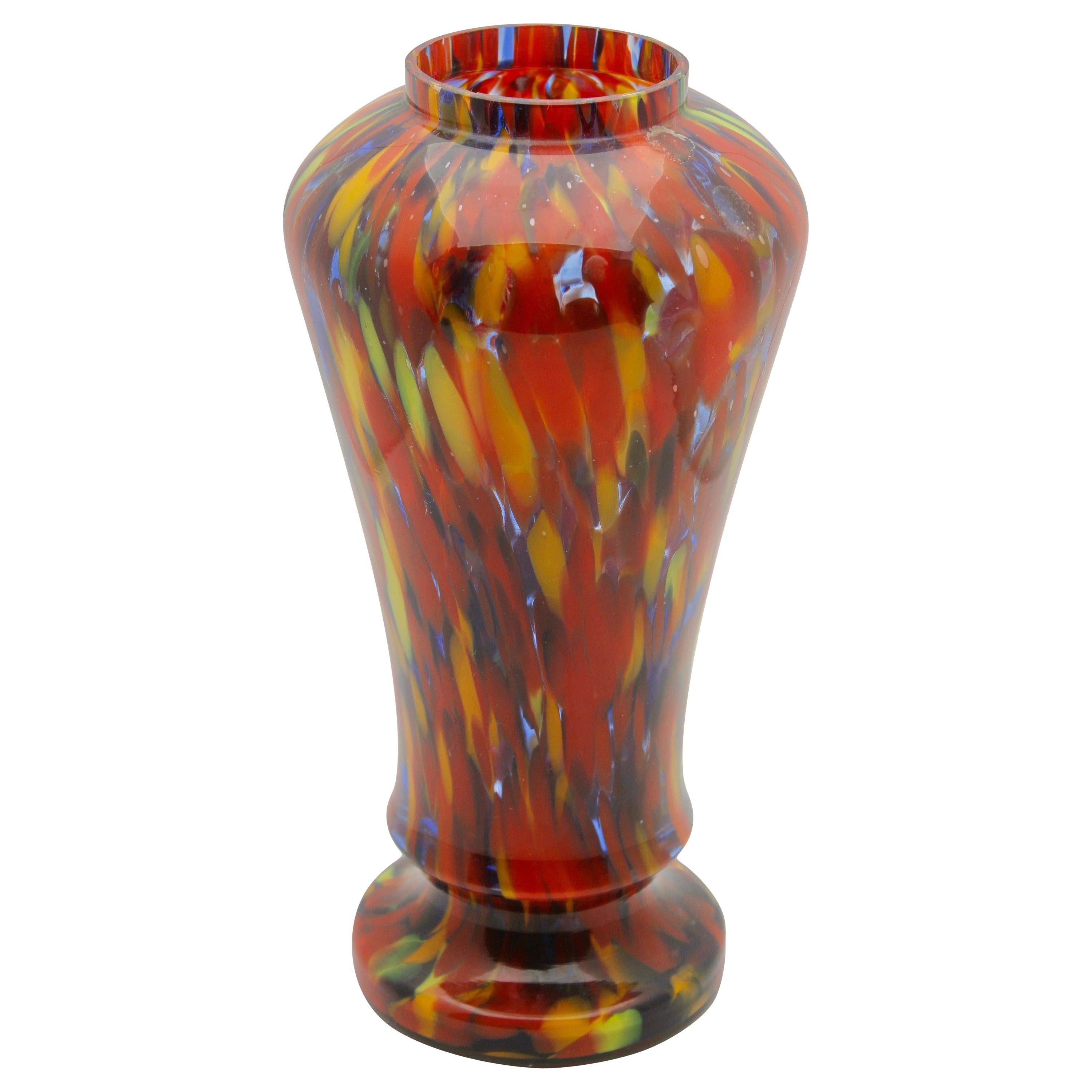 end of day glass vase
