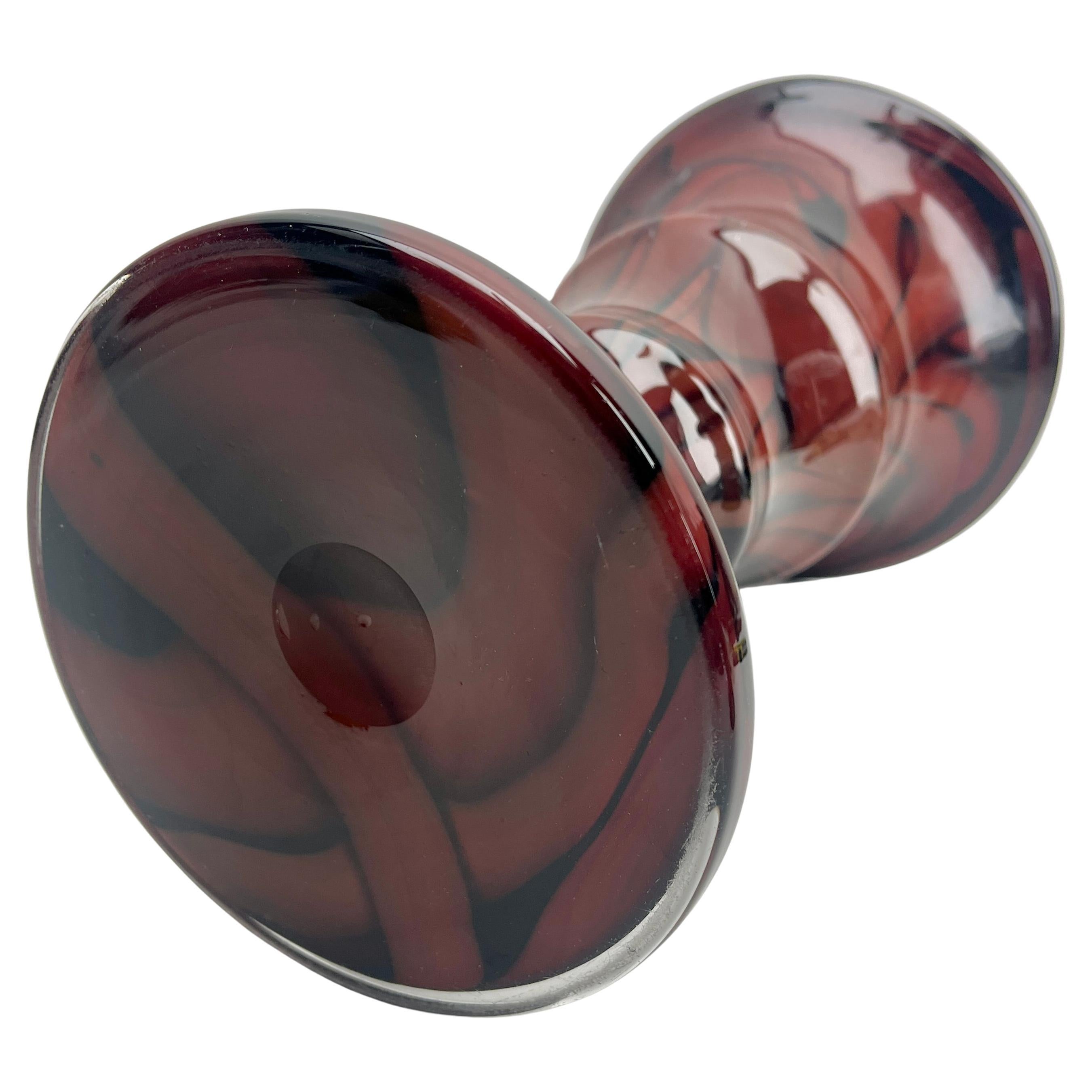 Kralik Ernst Steinwald &Co Vase-Trumpet Vase Laminated Glass Czechoslovakia For Sale 6