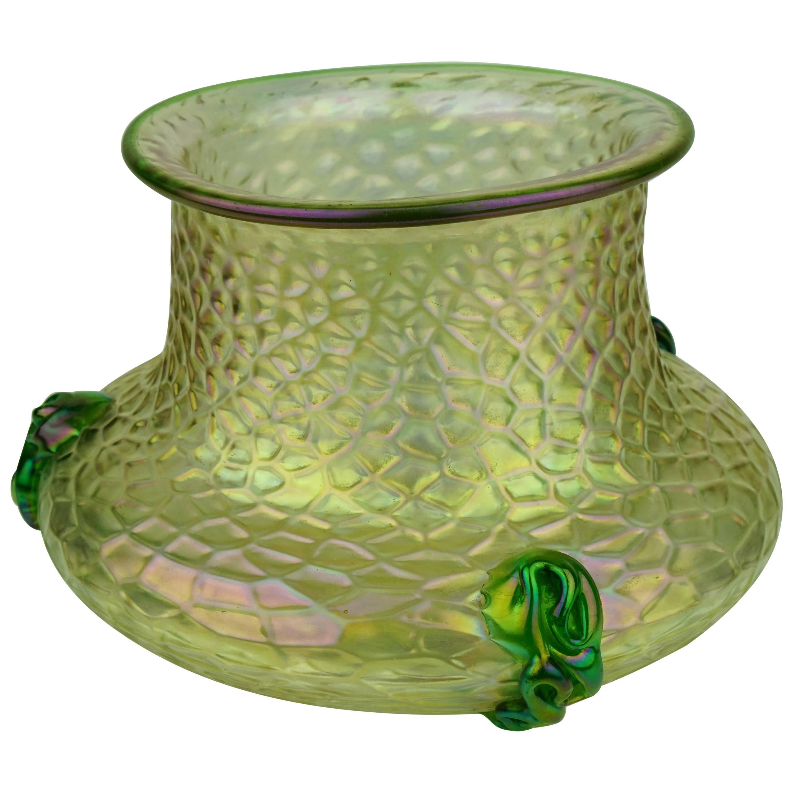 Kralik Iridiscent Vase For Sale